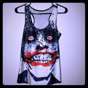 Batman Shirt with Joker on Front! Really Cool!!